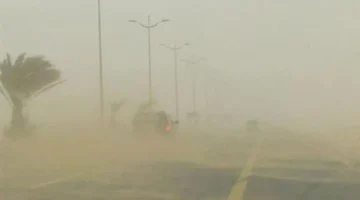 تحذير الأرصاد.. رياح مثيرة للأتربة وأمطار تغطي 10 مناطق مختلفة خلال الساعات المقبلة